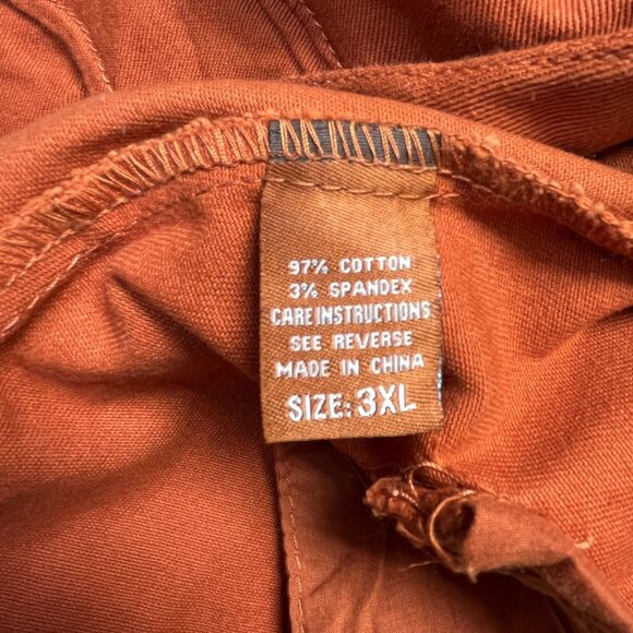 Junior Exocet Womens Rust Orange Blazer 3XL fits MED-LG - Picture 8 of 9